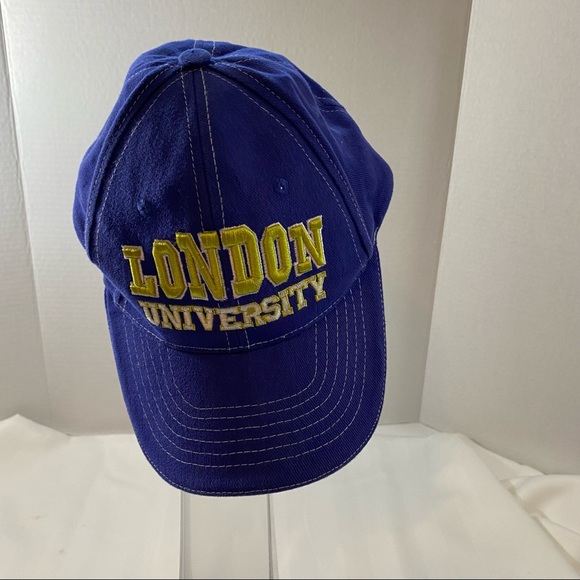 London university unisex baseball cap adjustable size brass buckle adjustment - Picture 5 of 6
